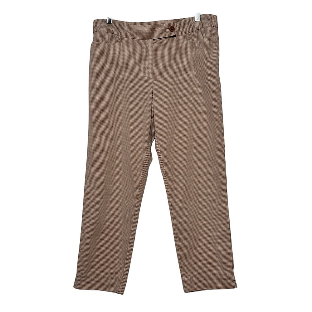 3/$20💥 Talbots Signature Ankle Pants Plaid‎ Chinos Cotton Preppy Preppy 8